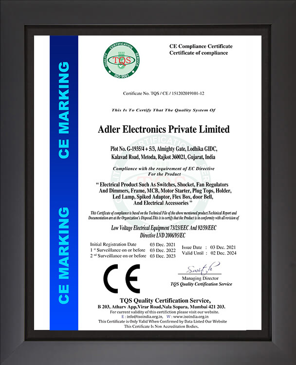 CE Certificate